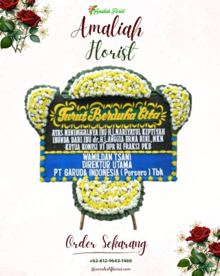 Papan Bunga Duka di Badung