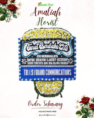 Papan Bunga Duka di Badung