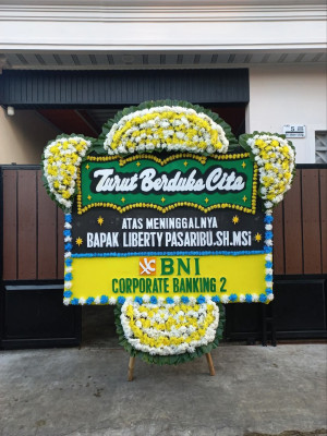 Papan Bunga Duka di Badung