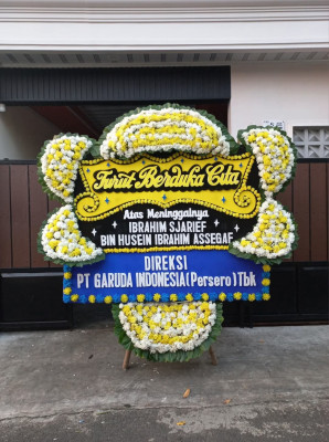 Papan Bunga Duka di Badung